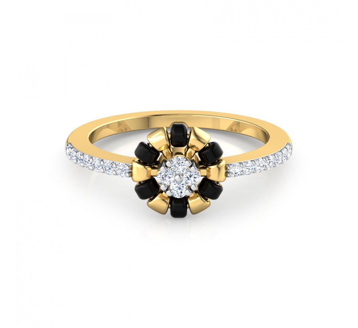 The Reya Mangalsutra Ring | BlueStone.com