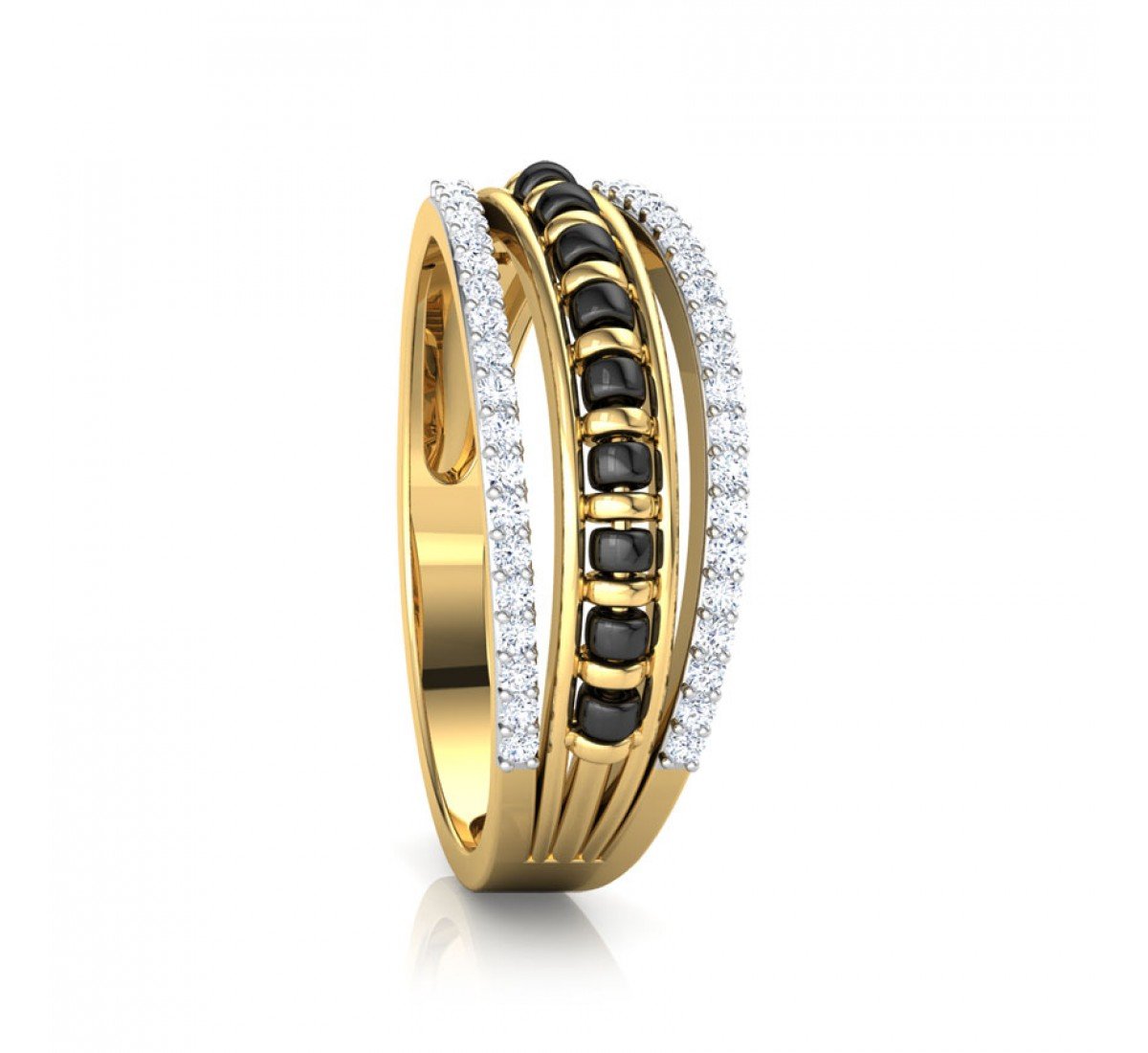 Buy Zeneme Women AKSHAYA TRITIYA Speical Gift Collection of Fashionable  American Diamond Mangalsutra & Rings Jewellery Online at Best Prices in  India - JioMart.