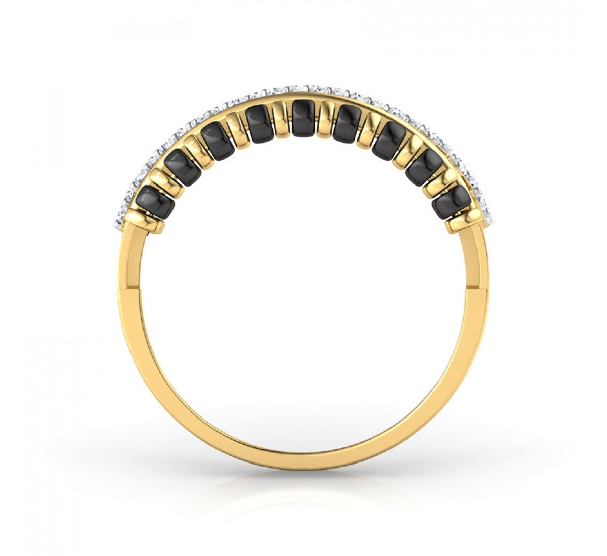 Olivia Mangalsutra Diamond Ring