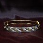 Velvet Twilight Gold Bangles