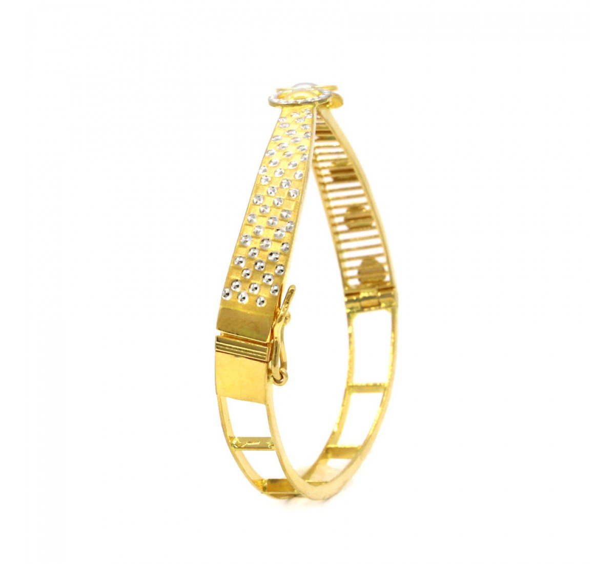 Kissed Armlets Gold Bangles