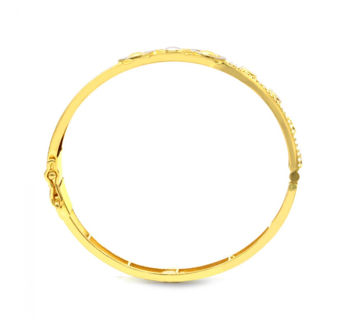 Kissed Armlets Gold Bangles