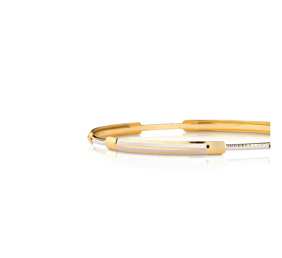 Eavan Quirky Gold Bangles