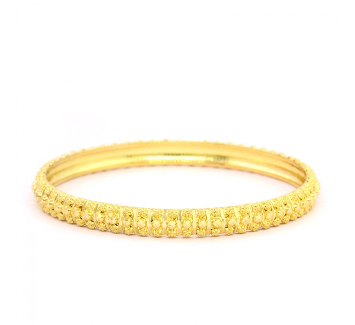 Debonair Serpe Gold Bangles