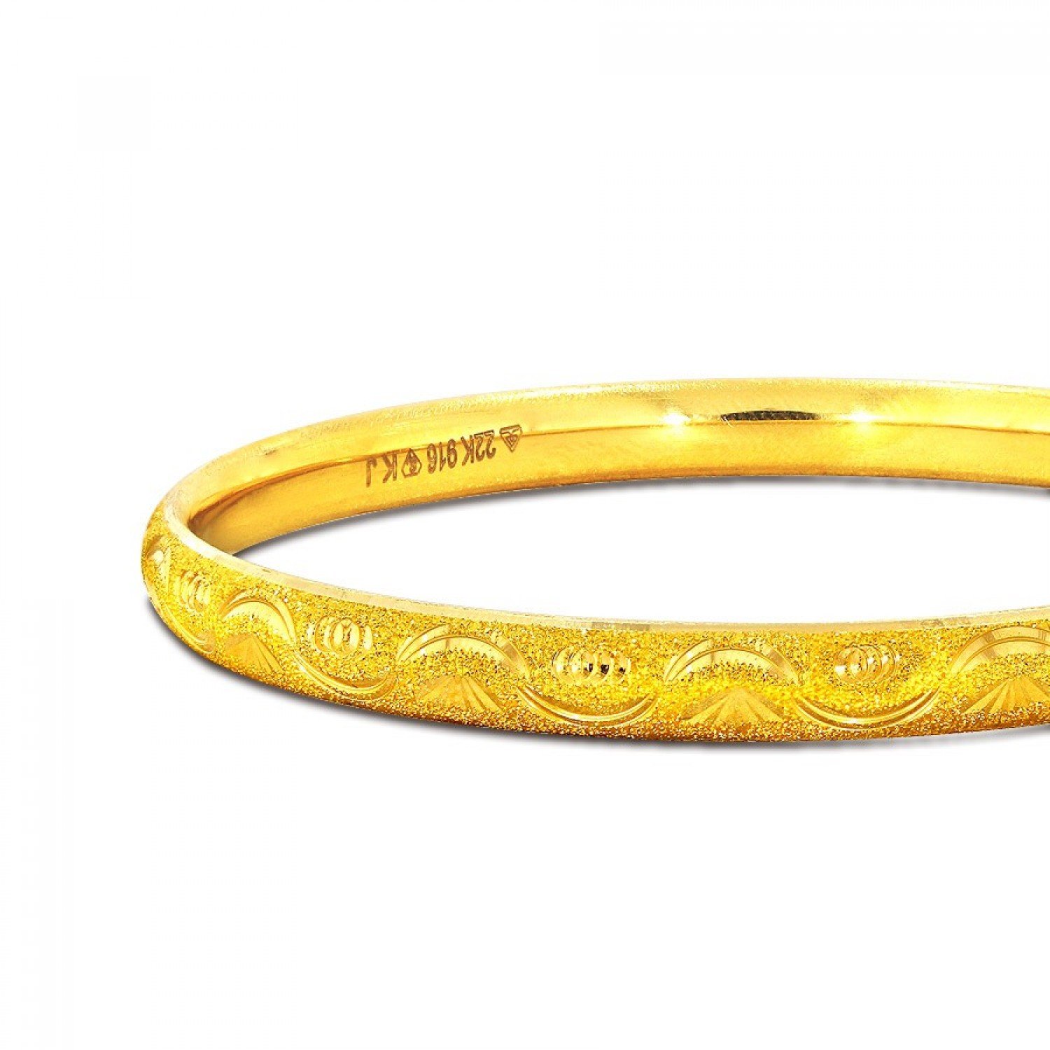 ALANI - pair of bangles (Gold) main image 1