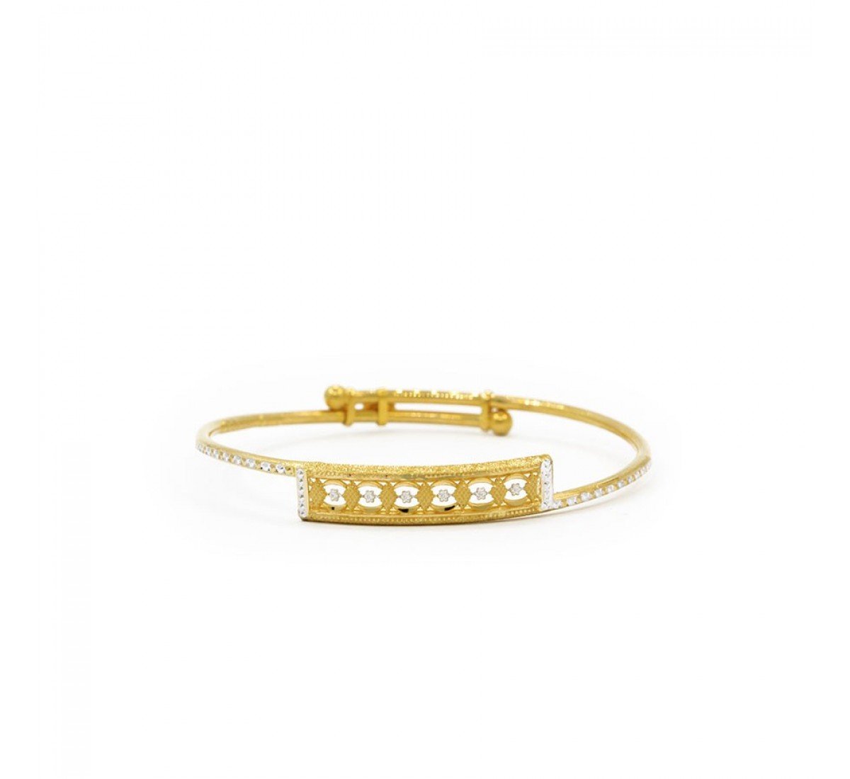 Gini Daffodil Gold Bangles