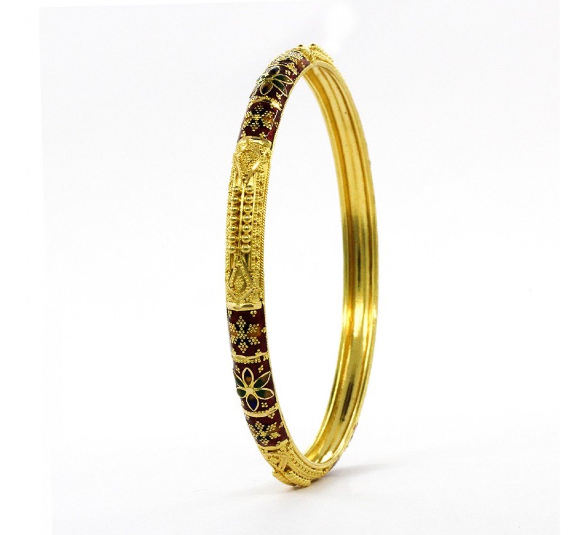 Anastasia Prithika Gold Bangles