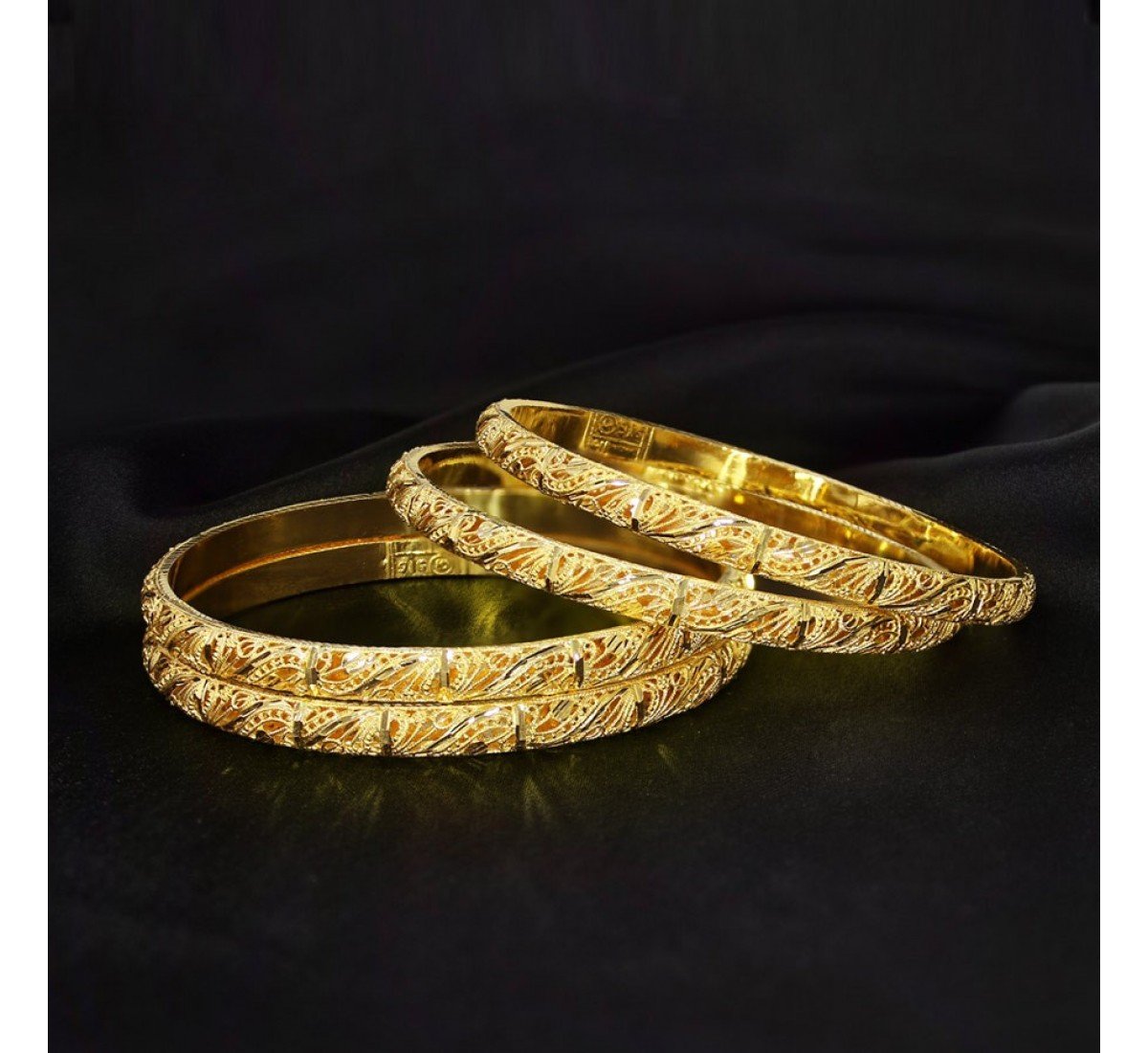 Spellbinding Callie Gold Bangles