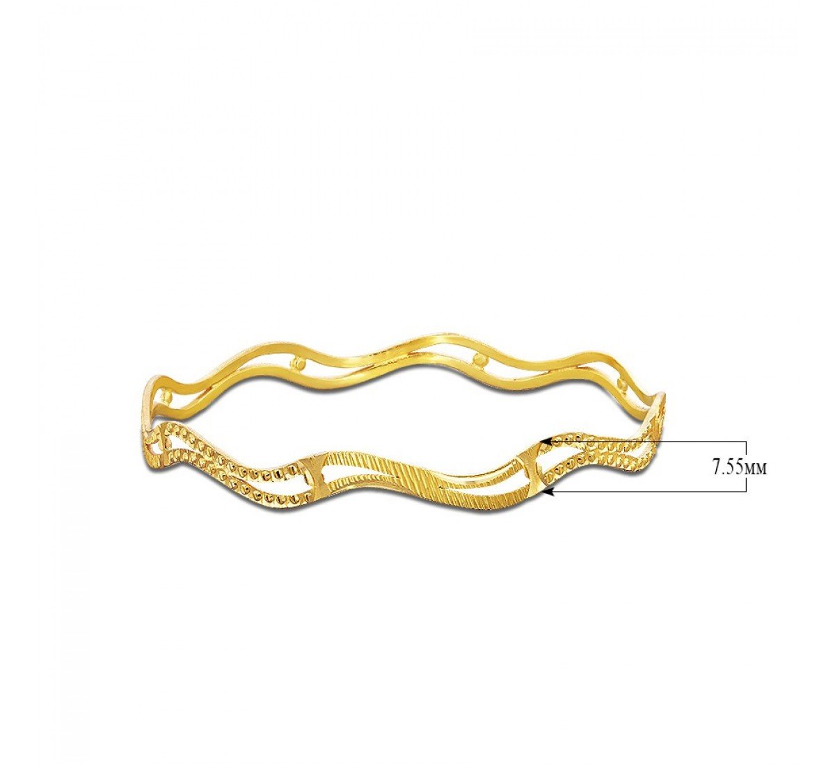 Innovation Gold Bangles