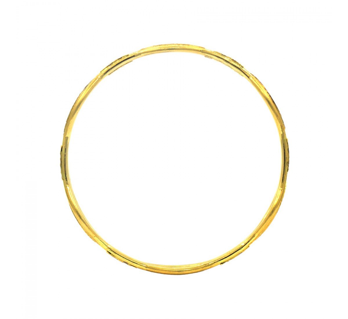 Inspired Evocative Gold Bangles