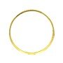 Edgy Hypnotic Gold Bangles