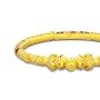 Stately Aurora Gold Bangles