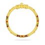 Stately Aurora Gold Bangles