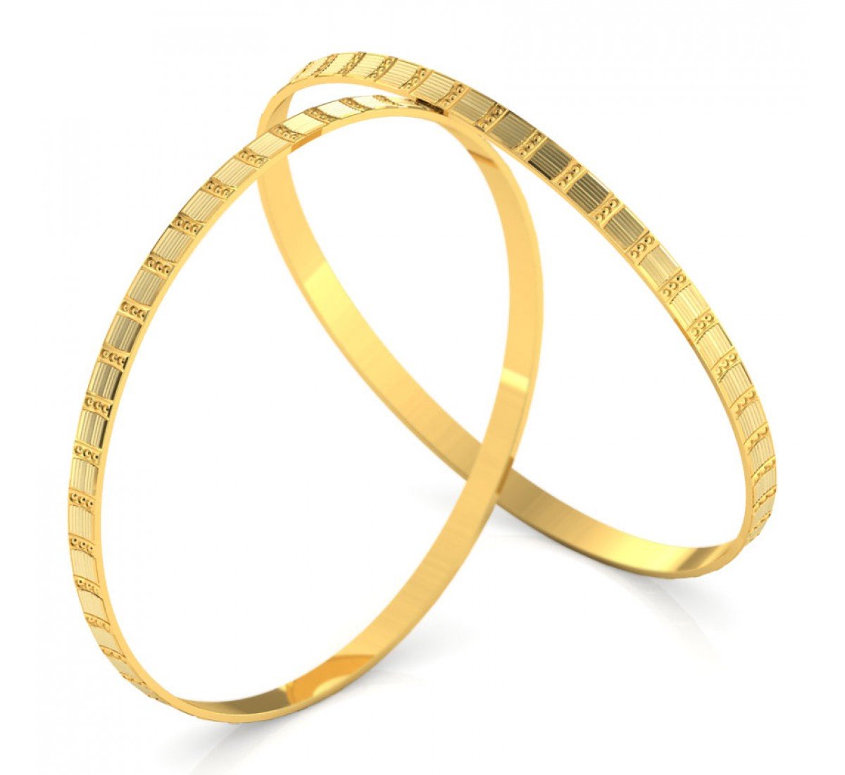 Tranquility Ethereal Gold Bangles