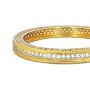 Patterened Unique Gold Bangles