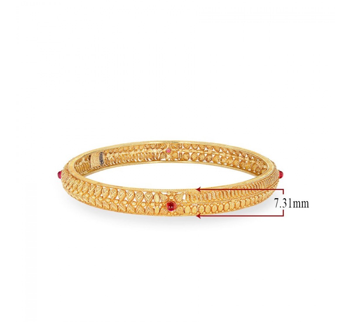 Bewitching Gold Bangles