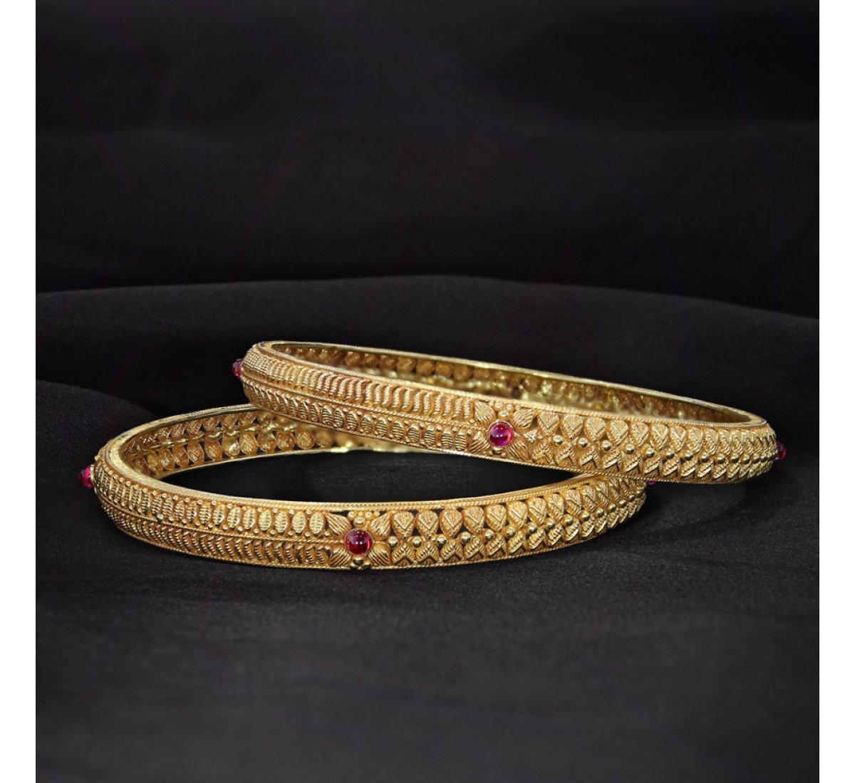 Bewitching Gold Bangles