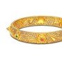 Subtle Fayre Hammered Gold Bangles