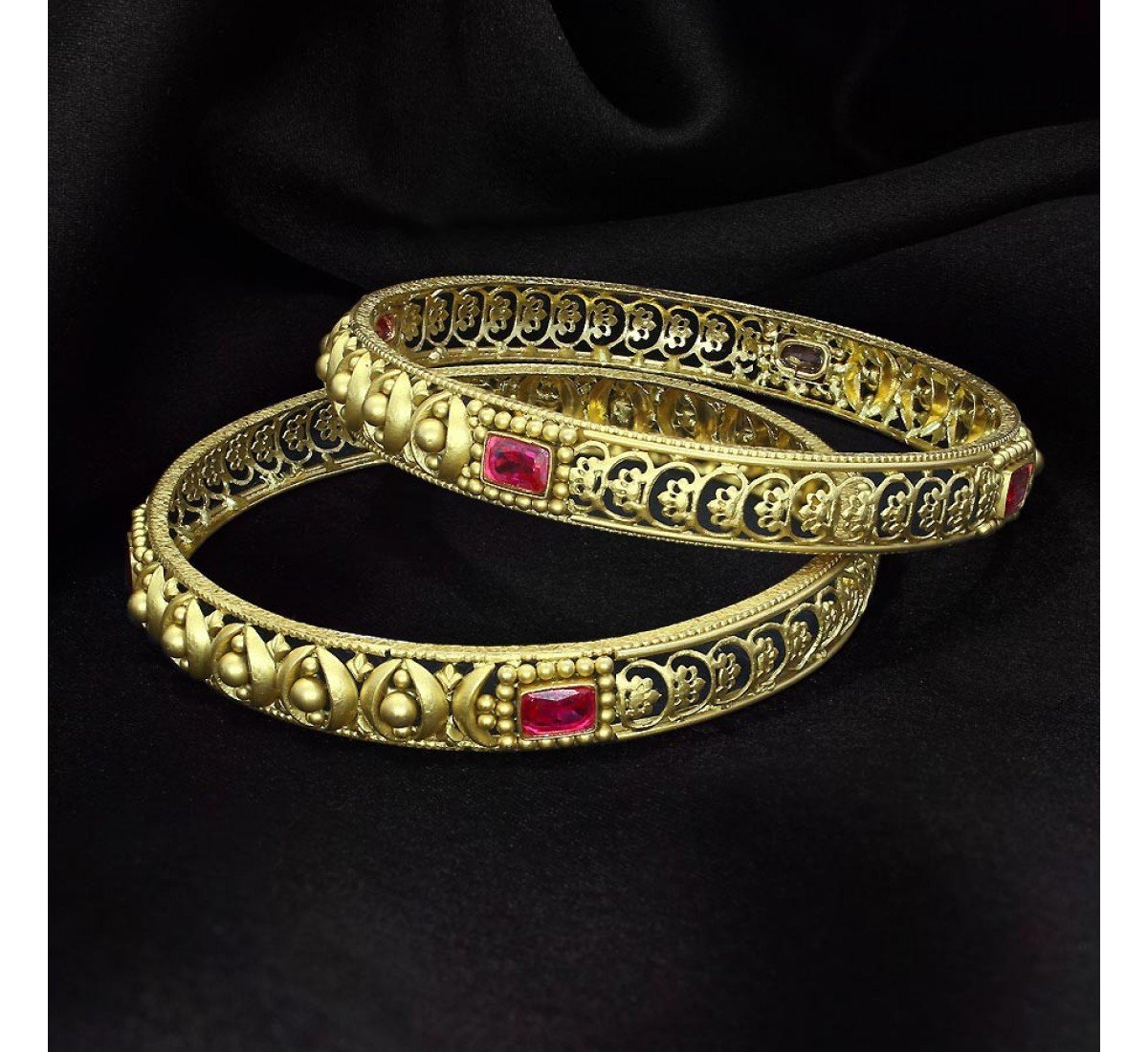 Auspicious Rehansi Gold Bangles