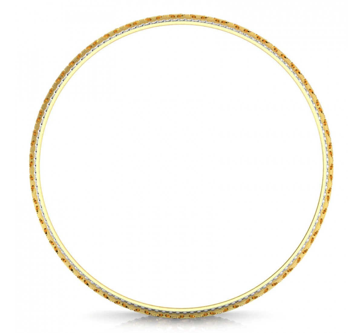 Teardrop Interwoven Gold Bangles