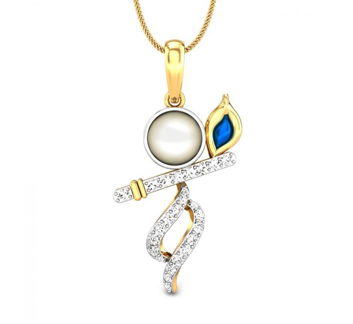 Kanha Diamond Pendant