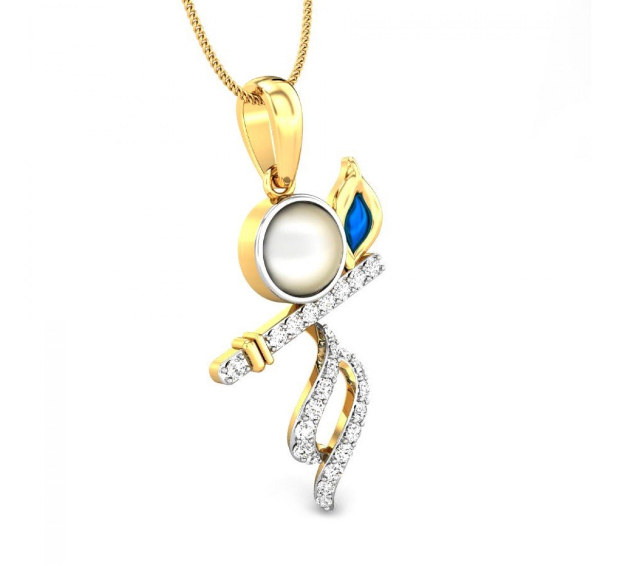 Kanha Diamond Pendant