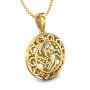 Divine Swastika Diamond Pendant