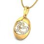 Vishdhar Om Diamond Pendant