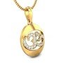 Vishdhar Om Diamond Pendant