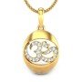 Vishdhar Om Diamond Pendant