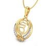 Sikhism Khanda Diamond Pendant