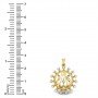 Islam Diamond Pendant