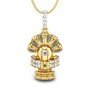 Nageshwar Shiv Diamond Pendant