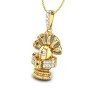 Nageshwar Shiv Diamond Pendant