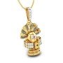 Nageshwar Shiv Diamond Pendant