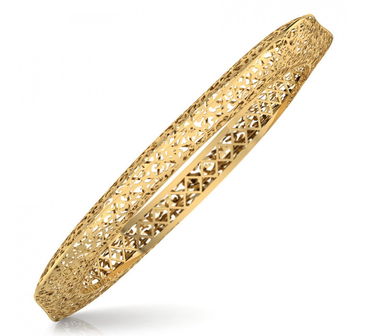 Vision Gold Bangles