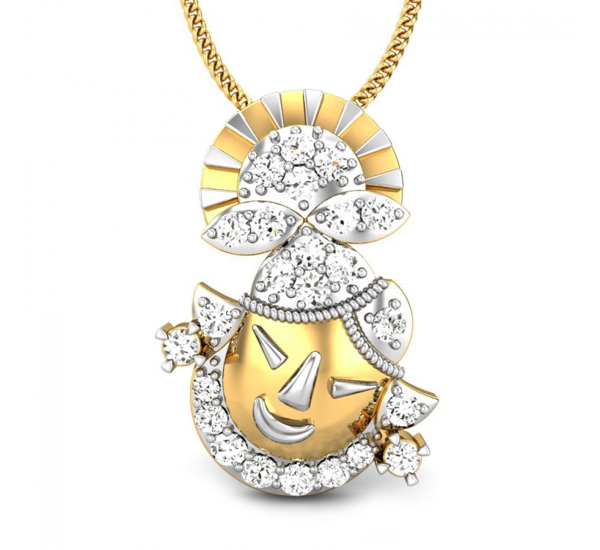 Divine Shyam Diamond Pendant