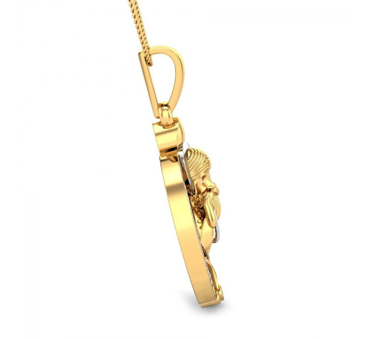 Grace Guru Nanak Diamond Pendant