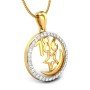 Divine 786 Diamond Pendant