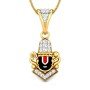 Diamond Vishnu Krupa Diamond Pendant