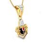 Diamond Vishnu Krupa Diamond Pendant