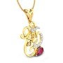 Nidishiwaram Ganesha Diamond Pendant