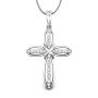 Divine Cross Essence Diamond Pendant