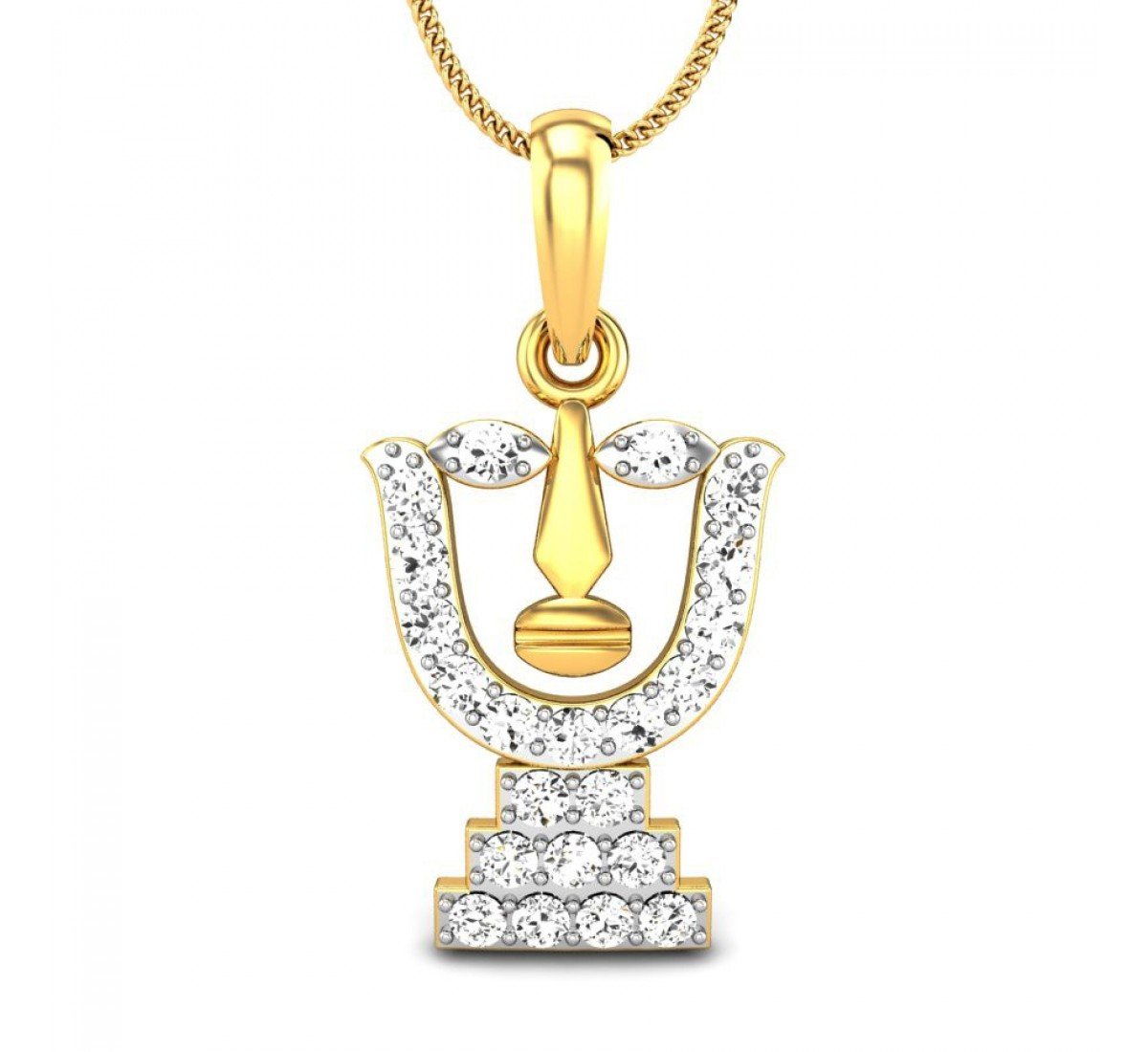 Honor of Rani Sati Diamond Pendant