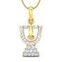 Honor of Rani Sati Diamond Pendant