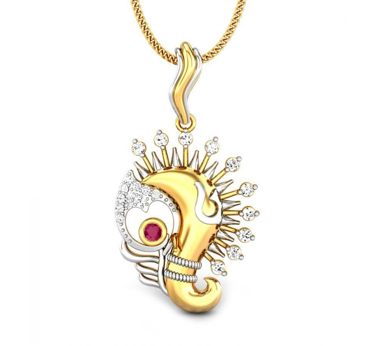 Shubanayaka Diamond Pendant