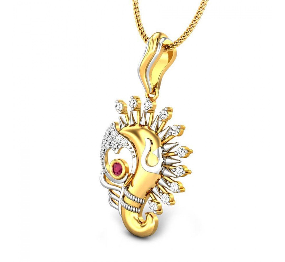 Shubanayaka Diamond Pendant