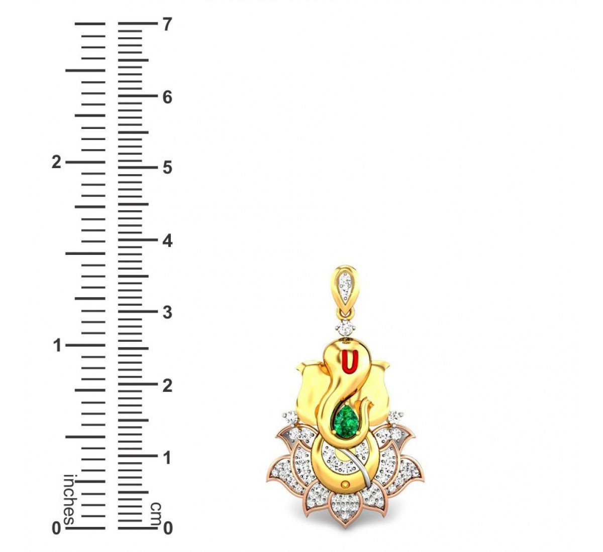 Balachandra Diamond Pendant