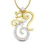 OM Buddhinath Diamond Pendant