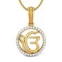 Ek Onkar Divine Diamond Pendant